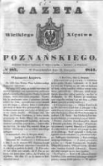 Gazeta Wielkiego Xięstwa Poznańskiego 1844.08.12 Nr187