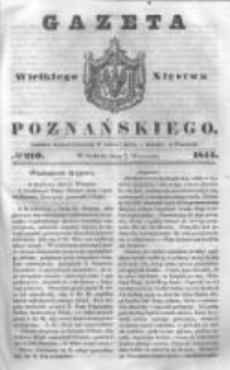 Gazeta Wielkiego Xięstwa Poznańskiego 1844.09.07 Nr210