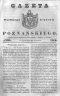 Gazeta Wielkiego Xięstwa Poznańskiego 1844.09.13 Nr215