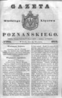 Gazeta Wielkiego Xięstwa Poznańskiego 1844.09.25 Nr225
