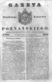 Gazeta Wielkiego Xięstwa Poznańskiego 1844.10.11 Nr239