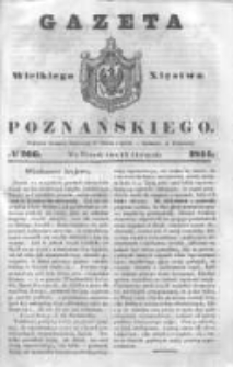 Gazeta Wielkiego Xięstwa Poznańskiego 1844.11.12 Nr266