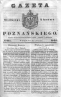 Gazeta Wielkiego Xięstwa Poznańskiego 1844.11.22 Nr275