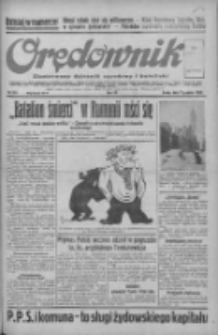 Orędownik: ilustrowany dziennik narodowy i katolicki 1938.12.07 R.68 Nr281