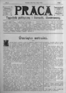 Praca: tygodnik polityczny i literacki, illustrowany. 1914.02.08 R.18 nr6