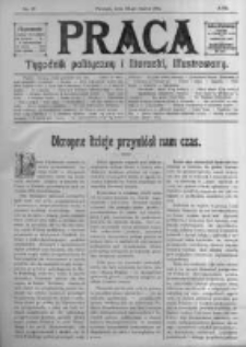 Praca: tygodnik polityczny i literacki, illustrowany. 1914.03.22 R.18 nr12