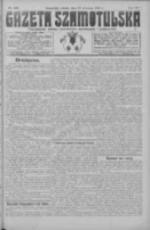 Gazeta Szamotulska: niezależne pismo narodowe, społeczne i polityczne 1924.09.27 R.3 Nr116