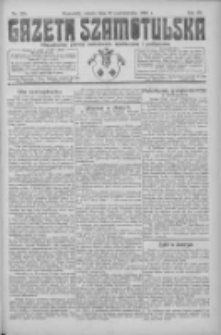 Gazeta Szamotulska: niezależne pismo narodowe, społeczne i polityczne 1924.10.18 R.3 Nr125