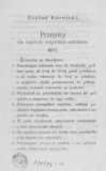 Przepisy dla uczennic wszystkich oddział&oacute;w