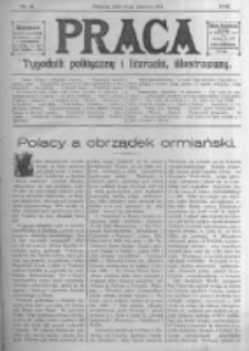 Praca: tygodnik polityczny i literacki, illustrowany. 1914.06.14 R.18 nr24