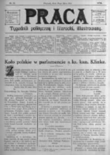 Praca: tygodnik polityczny i literacki, illustrowany. 1914.07.19 R.18 nr29