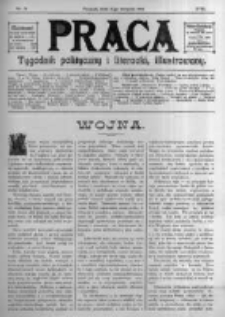 Praca: tygodnik polityczny i literacki, illustrowany. 1914.08.02 R.18 nr31