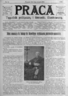 Praca: tygodnik polityczny i literacki, illustrowany. 1914.08.16 R.18 nr33