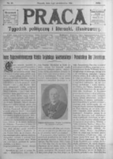 Praca: tygodnik polityczny i literacki, illustrowany. 1914.10.04 R.18 nr40