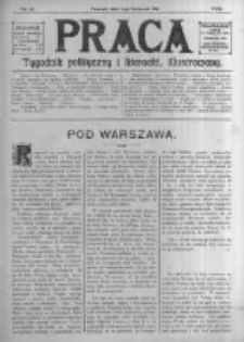 Praca: tygodnik polityczny i literacki, illustrowany. 1914.11.08 R.18 nr45
