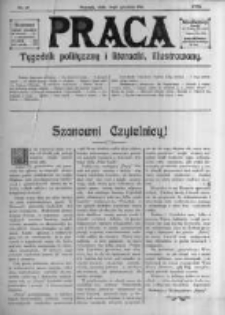 Praca: tygodnik polityczny i literacki, illustrowany. 1914.12.06 R.18 nr49