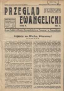 Przegląd Ewangelicki: organ Polskich Zbor&oacute;w Ewangelickich na Pomorzu i w Poznańskiem 1934.01.16 R.1 Nr2