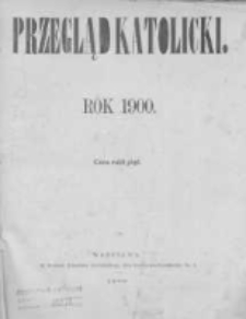 Przegląd Katolicki. 1900.01.04 R.38 nr1