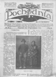 Pochodnia. Narodowy Tygodnik Illustrowany. 1914.04.30 R.2 nr18