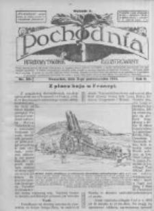 Pochodnia. Narodowy Tygodnik Illustrowany. 1914.10.08 R.2 nr40