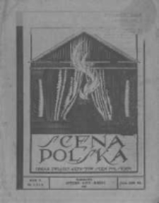 Scena Polska: organ Związku Artyst&oacute;w Scen Polskich. 1923 R.5 nr1-3
