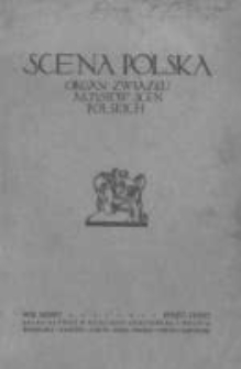 Scena Polska: organ Związku Artystów Scen Polskich. 1924 R.6 z.3