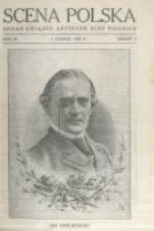 Scena Polska: organ Związku Artyst&oacute;w Scen Polskich. 1929 R.9 z.3