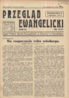Przegląd Ewangelicki: organ Polskich Zbor&oacute;w Ewangelickich na Pomorzu i w Poznańskiem 1935.09.01 R.2 Nr16/17