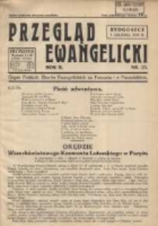 Przegląd Ewangelicki: organ Polskich Zbor&oacute;w Ewangelickich na Pomorzu i w Poznańskiem 1935.12.01 R.2 Nr23