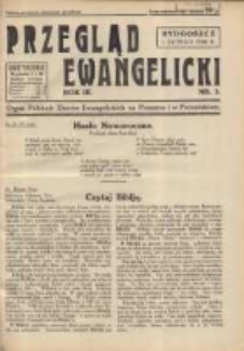 Przegląd Ewangelicki: organ Polskich Zborów Ewangelickich na Pomorzu i w Poznańskiem 1936.02.01 R.3 Nr3
