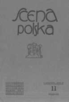 Scena Polska: organ Związku Artystów Scen Polskich. 1930 R.10 z.11