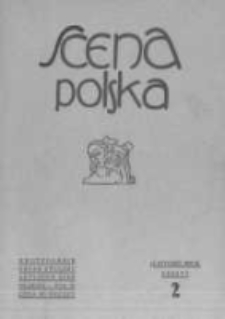 Scena Polska: organ Związku Artyst&oacute;w Scen Polskich. 1931 R.11 z.2