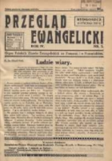 Przegląd Ewangelicki: organ Polskich Zbor&oacute;w Ewangelickich na Pomorzu i w Poznańskiem 1937.01.16 R.4 Nr2
