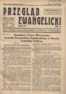 Przegląd Ewangelicki: organ Polskich Zbor&oacute;w Ewangelickich na Pomorzu i w Poznańskiem 1937.02.01 R.4 Nr3