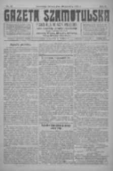 Gazeta Szamotulska: pismo dla rodzin polskich powiatu szamotulskiego, obornickiego i międzychodzkiego 1923.04.10 R.2 Nr41