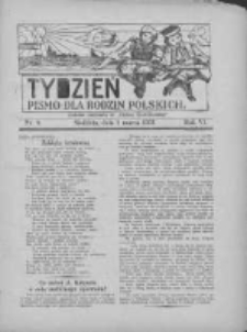 Tydzień: pismo dla rodzin polskich: dodatek niedzielny do "Gazety Szamotulskiej" 1931.03.01 R.6 Nr9