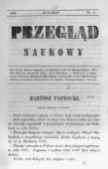 Przegląd Naukowy, Literaturze, Wiedzy i Umnictwu Poświęcony.1842.02.20 T.1 nr6