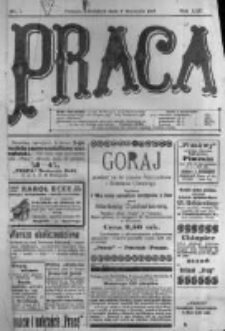 Praca: tygodnik polityczny i literacki, illustrowany. 1918.01.06 R.22 nr1