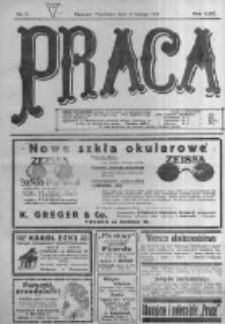 Praca: tygodnik polityczny i literacki, illustrowany. 1918.02.17 R.22 nr7