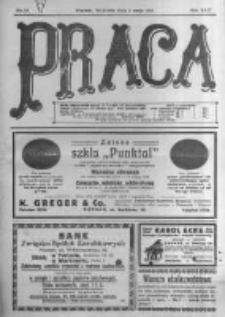 Praca: tygodnik polityczny i literacki, illustrowany. 1918.05.05 R.22 nr18