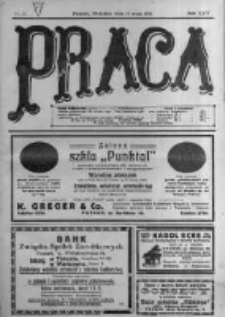 Praca: tygodnik polityczny i literacki, illustrowany. 1918.05.12 R.22 nr19