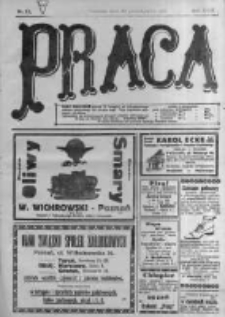 Praca: tygodnik polityczny i literacki, illustrowany. 1918.10.20 R.22 nr42