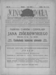 Scena Polska: organ Związku Artystów Scen Polskich. 1922 R.4 nr1-2