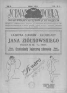 Scena Polska: organ Związku Artystów Scen Polskich. 1922 R.4 nr3