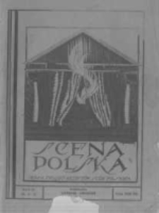 Scena Polska: organ Związku Artyst&oacute;w Scen Polskich. 1922 R.4 nr11-12