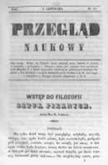 Przegląd Naukowy, Literaturze, Wiedzy i Umnictwu Poświęcony.1842.11.01 T.4 nr31