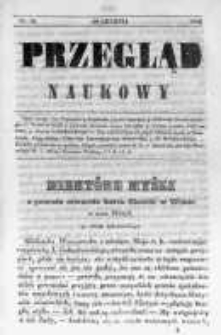 Przegląd Naukowy, Literaturze, Wiedzy i Umnictwu Poświęcony.1842.12.20 T.4 nr36