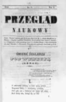 Przegląd Naukowy, Literaturze, Wiedzy i Umnictwu Poświęcony. 1843 T.1 nr5