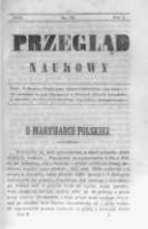 Przegląd Naukowy, Literaturze, Wiedzy i Umnictwu Poświęcony. 1843 T.2 nr12