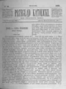 Przegląd Katolicki. 1885.04.02 R.23 nr14